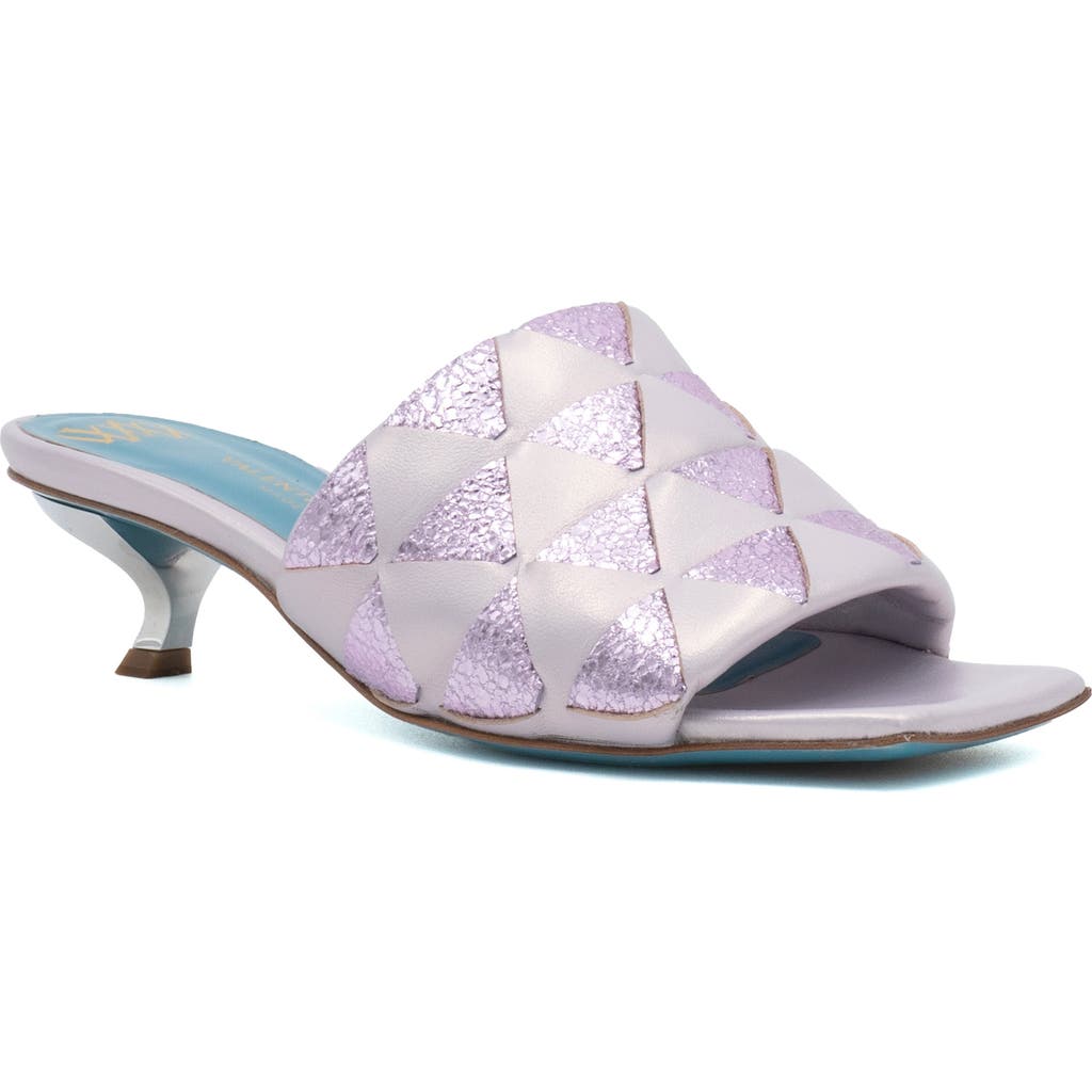 Valentina Rangoni Vicky Kitten Heel Slide Sandal