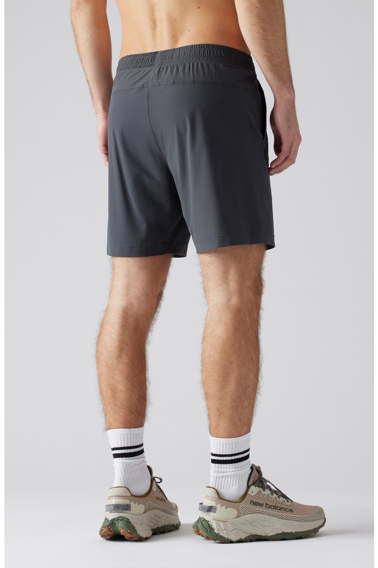 Pursuit 7-Inch Lined Training Shorts, Alternate, color, ASPHALT