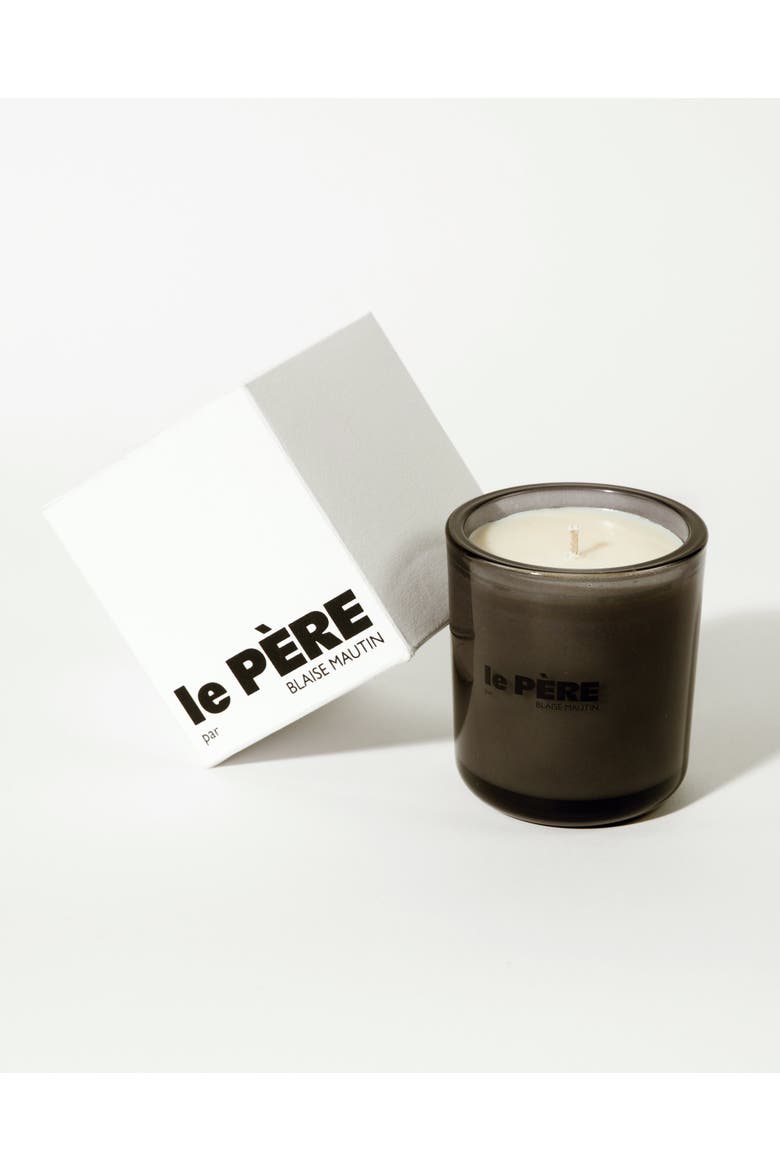 le PÈRE Par Blaise Mautin Hand-Poured Scented Candle 7.4 oz, Main, color, White