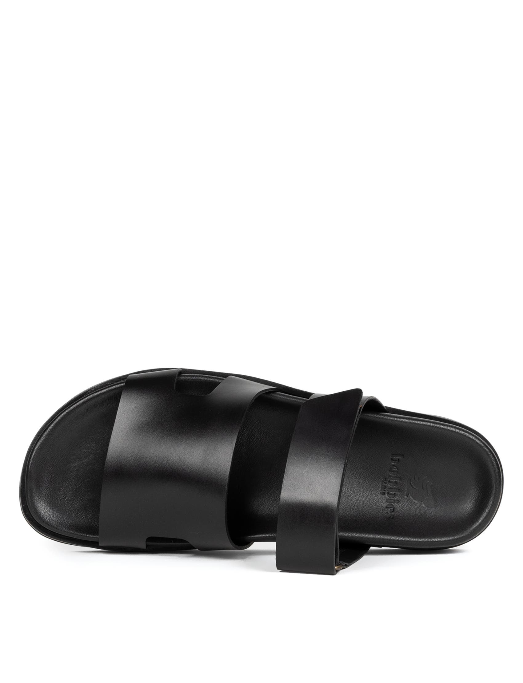 Barry Flat Sandals, Alternate, color, Intense Black