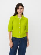 Masai Copenhagen MaLiva Cropped Short Sleeve Cardigan