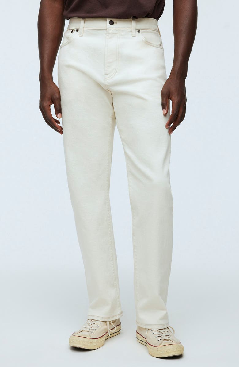 Madewell The 1991 Straight Leg Jeans, Main, color, Vintage Canvas