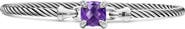 David Yurman Chatelaine® Bracelet in Sterling Silver with Semiprecious Stones and Diamonds, 3mm