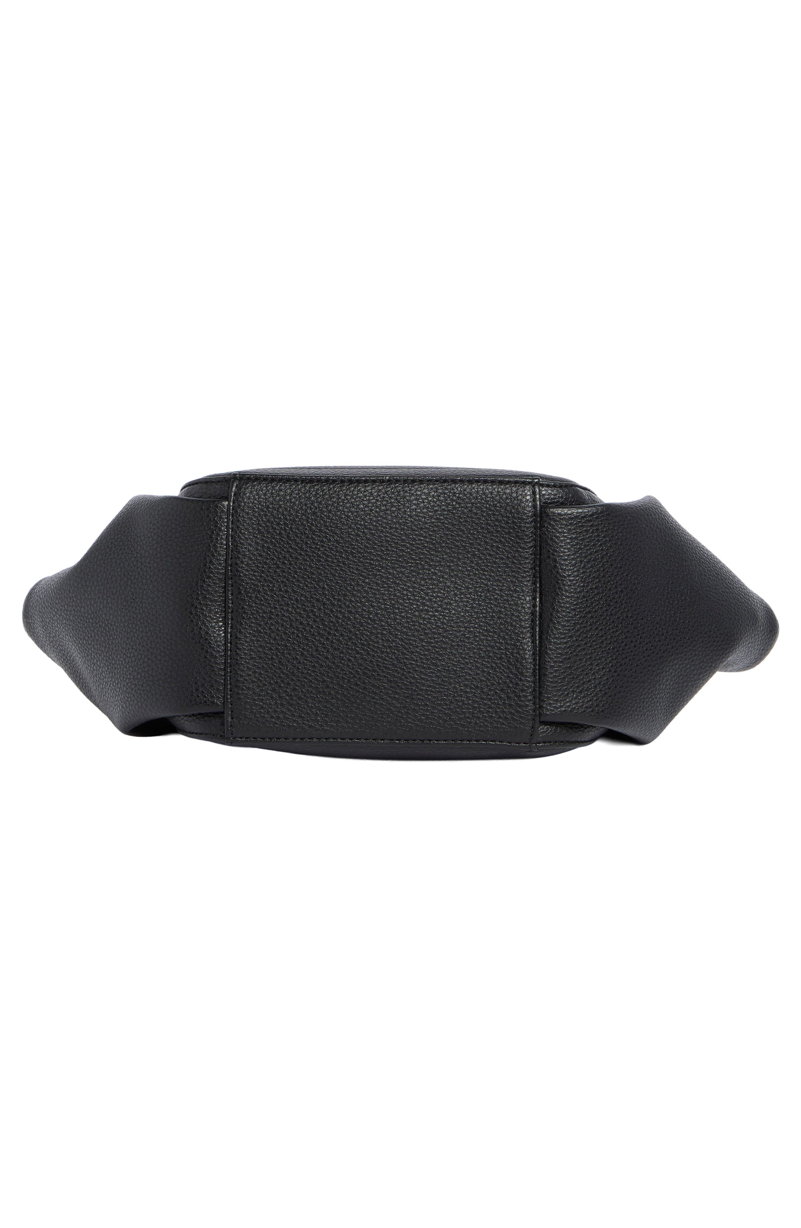 Zoey Pockets Shoulder Bag, Alternate, color, BLACK