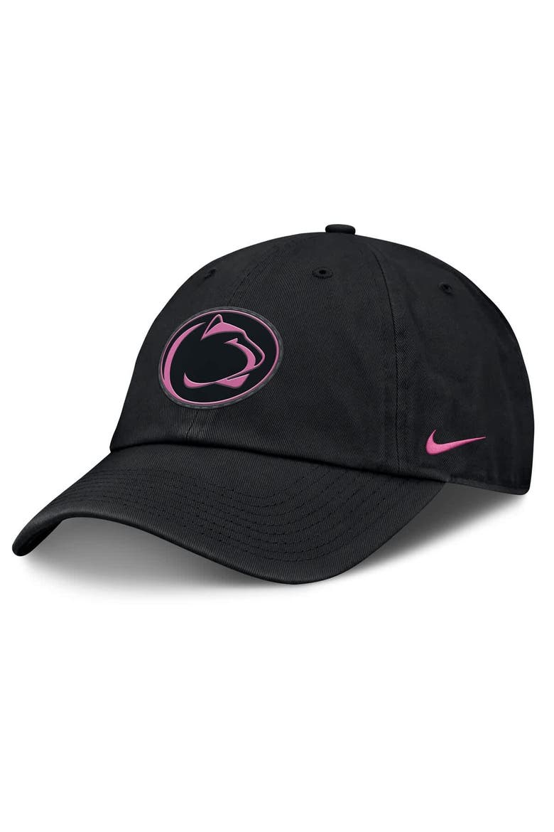 Men's Nike Black Penn State Nittany Lions Retro Club Adjustable Hat, Main, color, Black