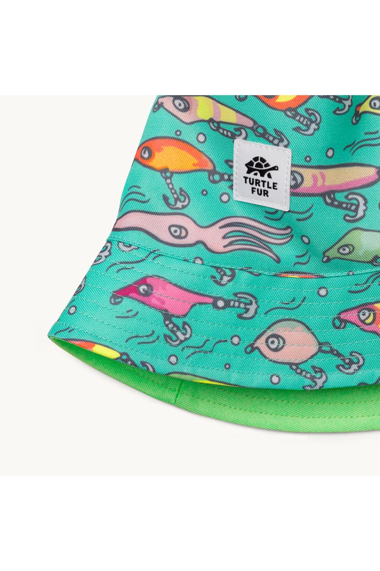 Kids Wild Thing Bucket Hat, Alternate, color, School of Fish Bait