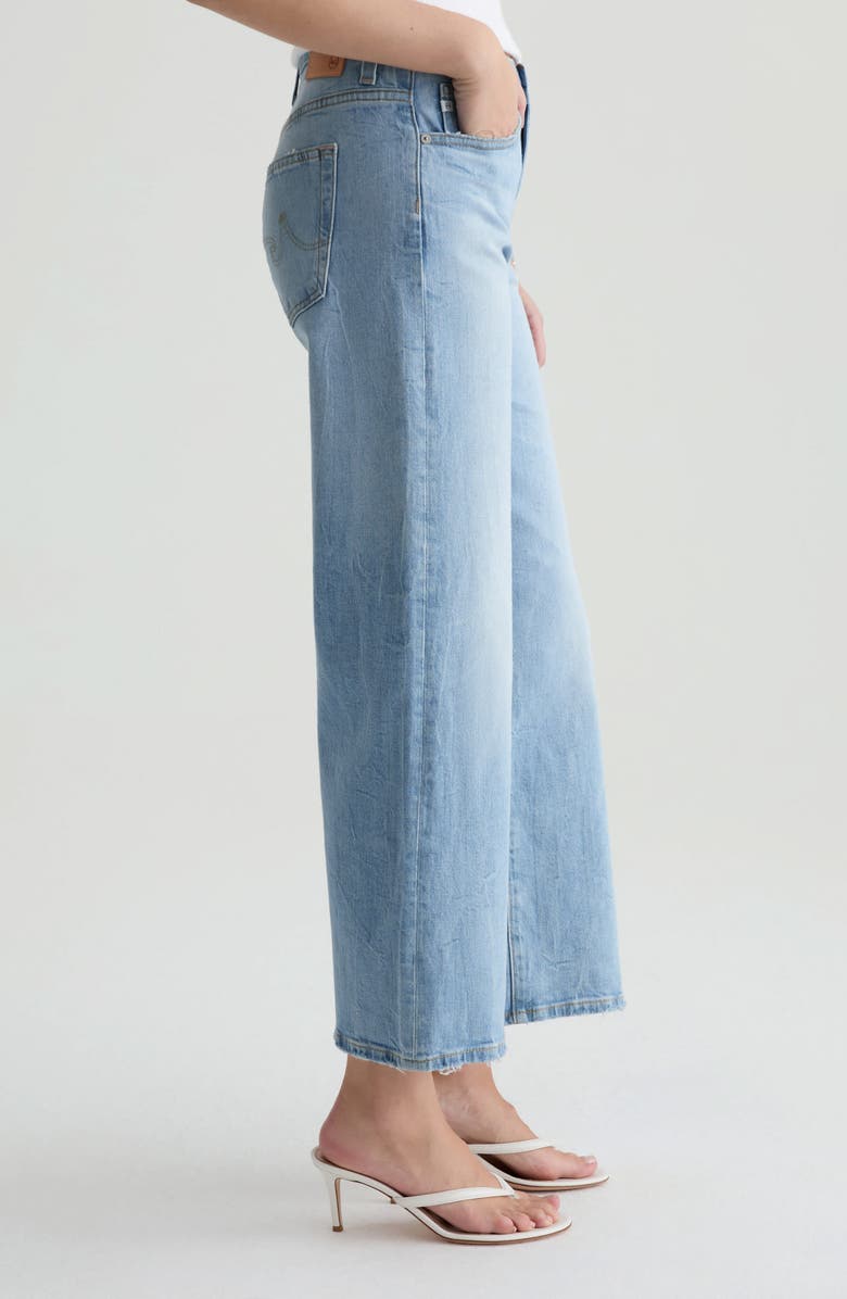 AG Saige Ankle Wide Leg Jeans, Alternate, color, Kings River