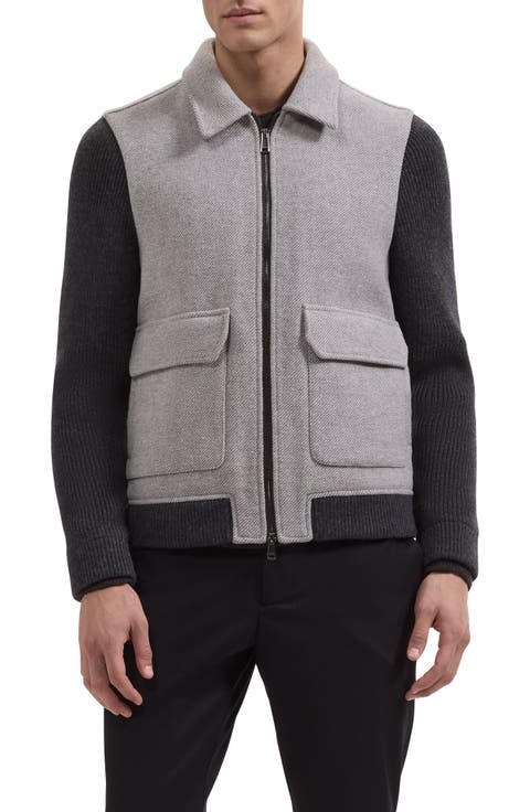 Hybrid Knit Blouson Jacket