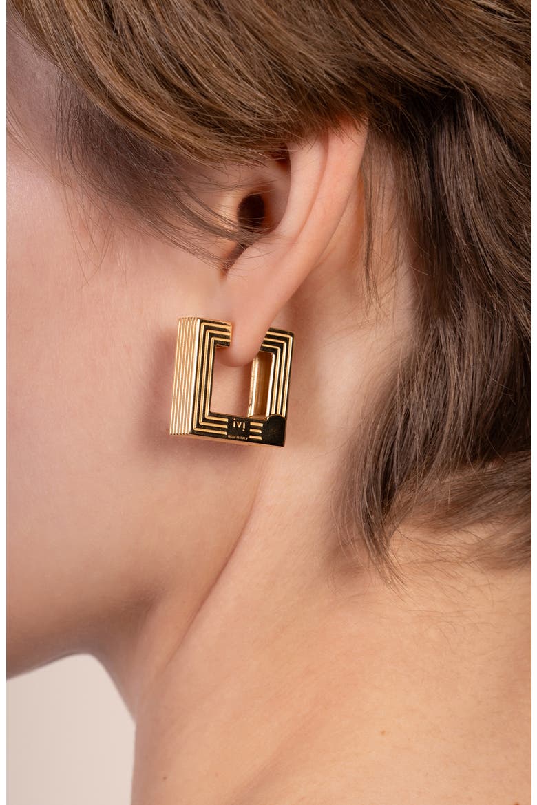Medium Aurelia Hoop Earrings, Alternate, color, YELLOW GOLD