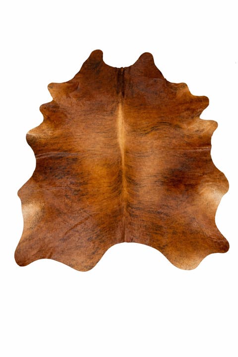 Eco Hides RH Rugs Brindle Cowhide Rug 8'1" × 6'6"