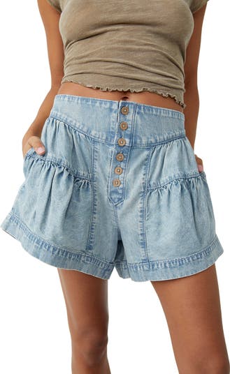 Fleur Denim Shorts