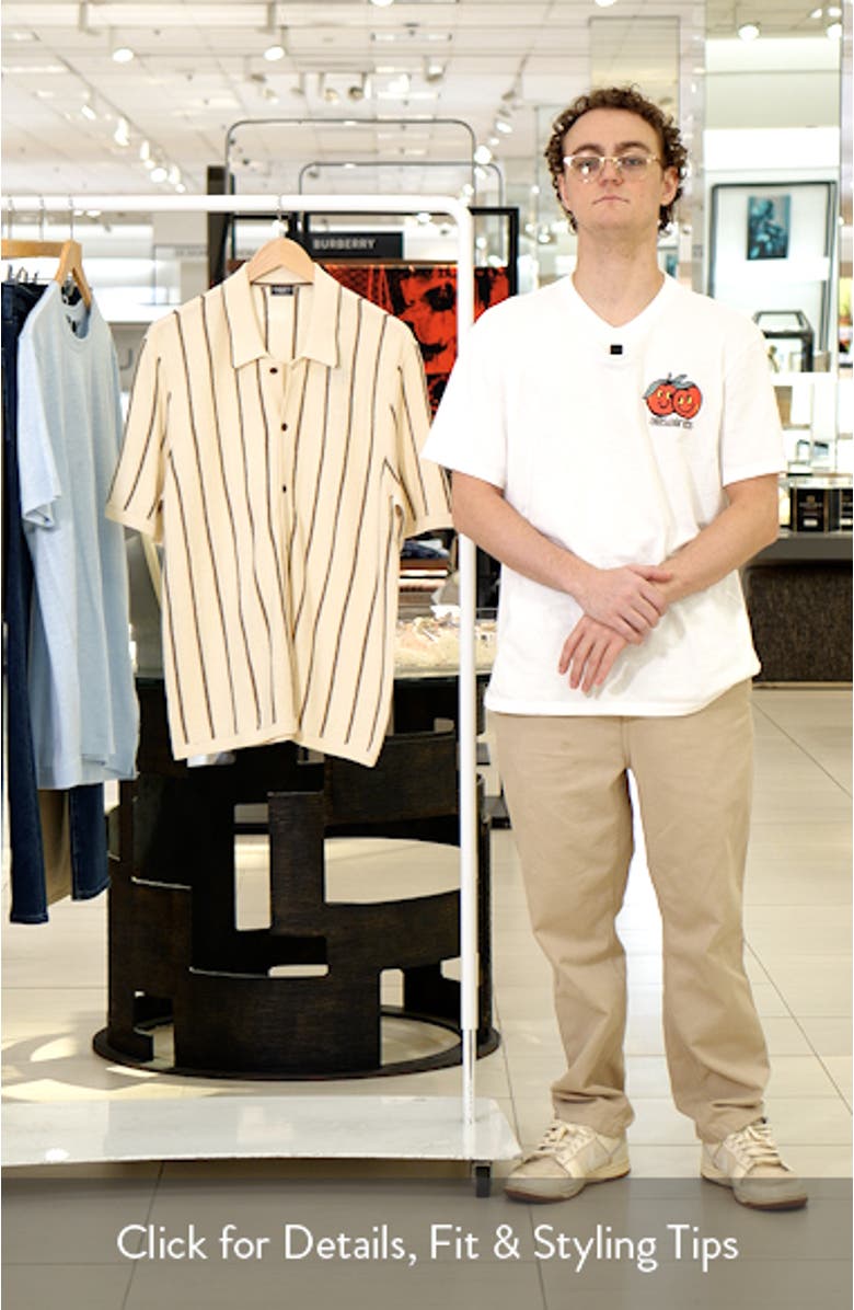 Stripe Sweater Shirt, sales video thumbnail