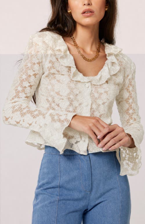 Señorita Lucia Blouse In White