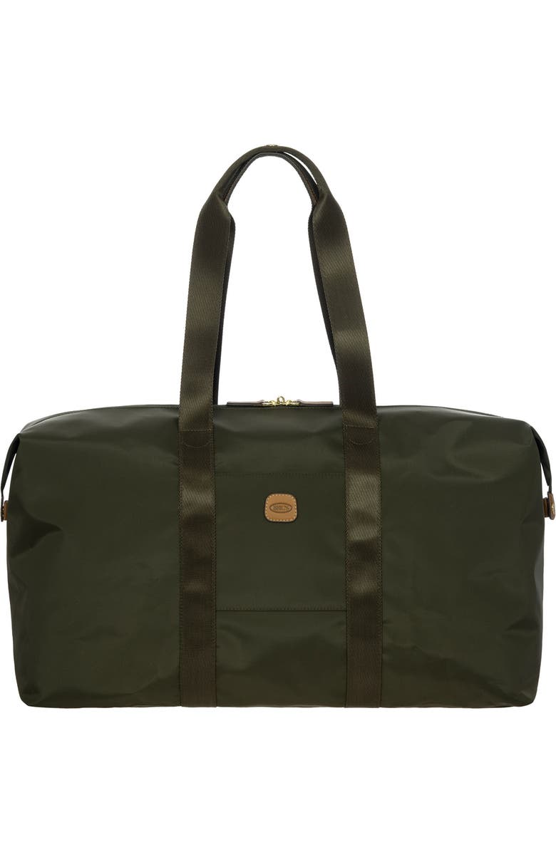 Bric's X-travel 22'' Folding Duffle, Main, color, Olive
