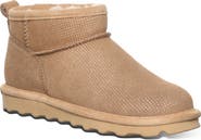 BEARPAW Leopard Print Genuine Shearling Lined Bootie