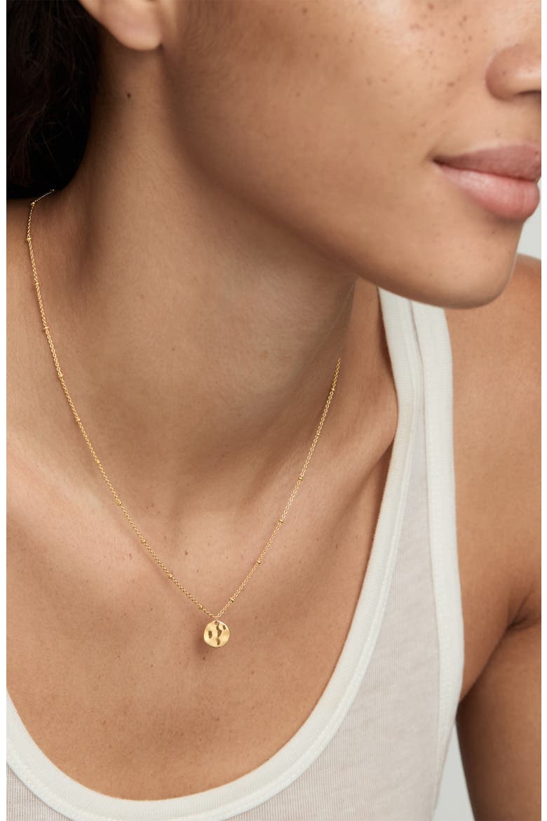 MV Siren™ Muse Disc Necklace, Alternate, color, 18K GOLD VERMEIL