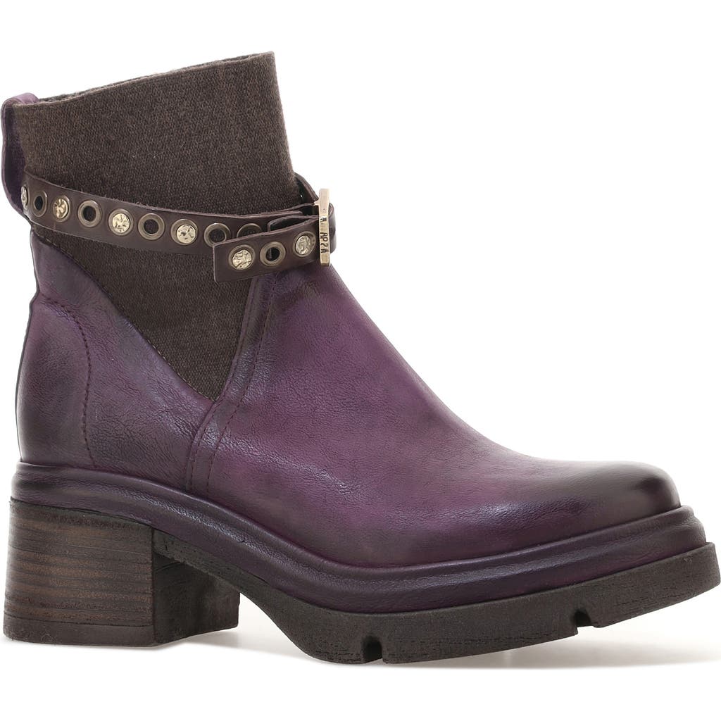 A.S.98 Edie Bootie in Grape