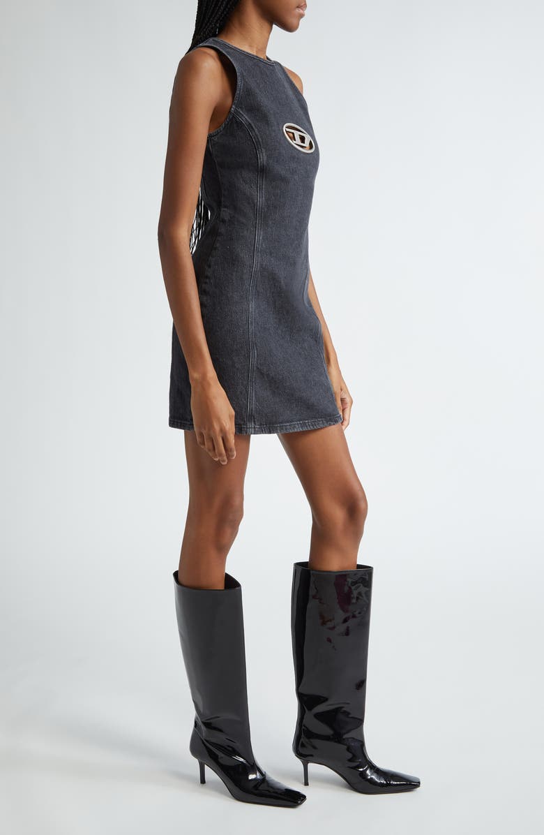 DIESEL<sup>®</sup> De-Ferriz Sleeveless Denim Dress, Alternate, color, 
