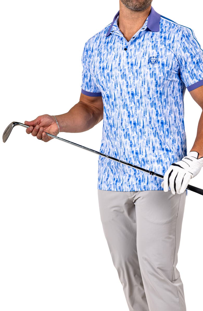 Maceoo Martyr0007 Print Golf Polo, Alternate, color, 