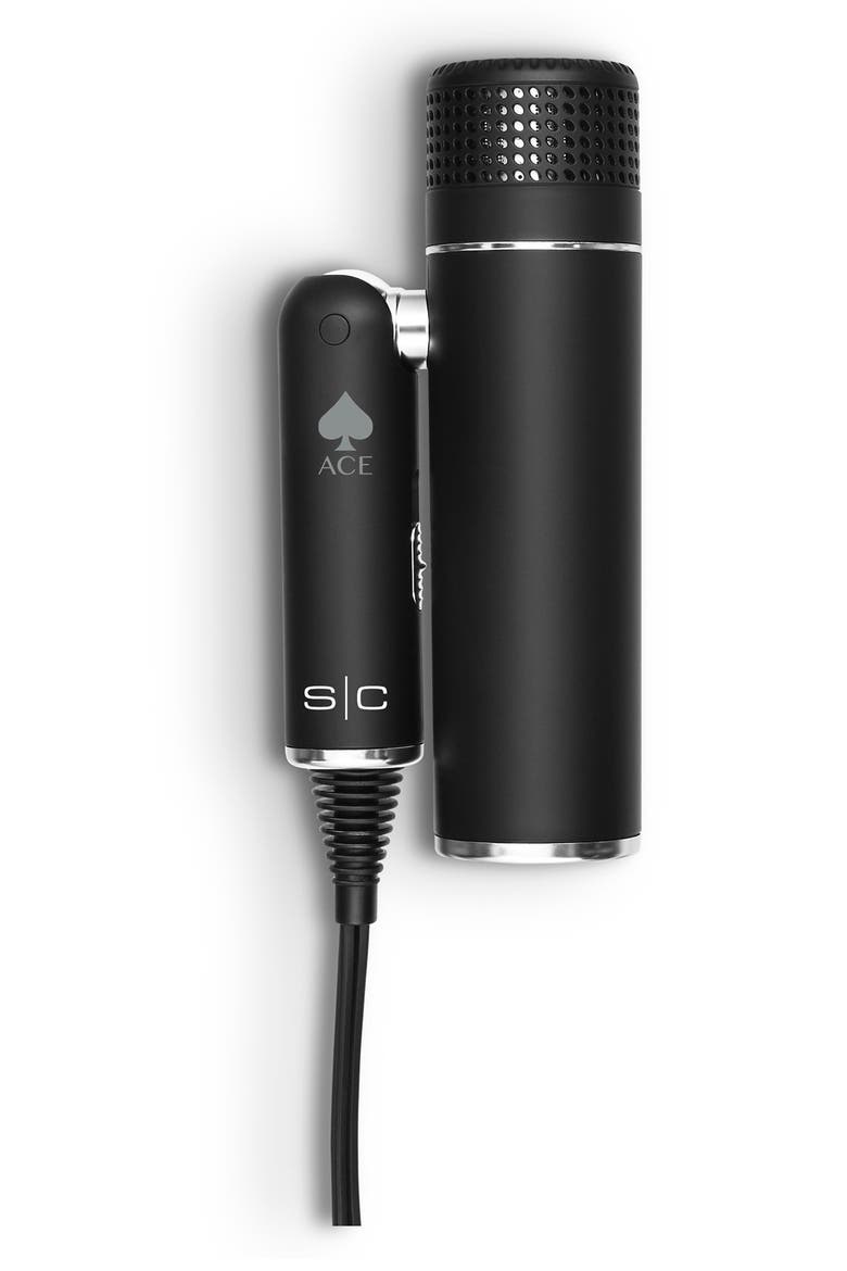 Ace Foldable Lightweight Hair Dryer, Alternate, color, BLACK