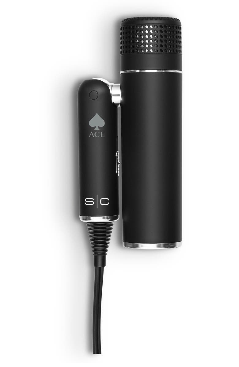 STYLECRAFT Ace Foldable Lightweight Hair Dryer, Alternate, color, Black