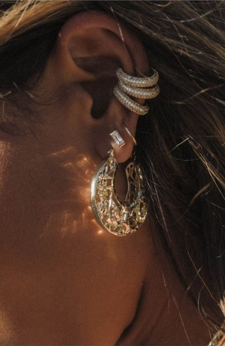 Child of Wild Antonia Stud Earrings, Alternate, color, Gold