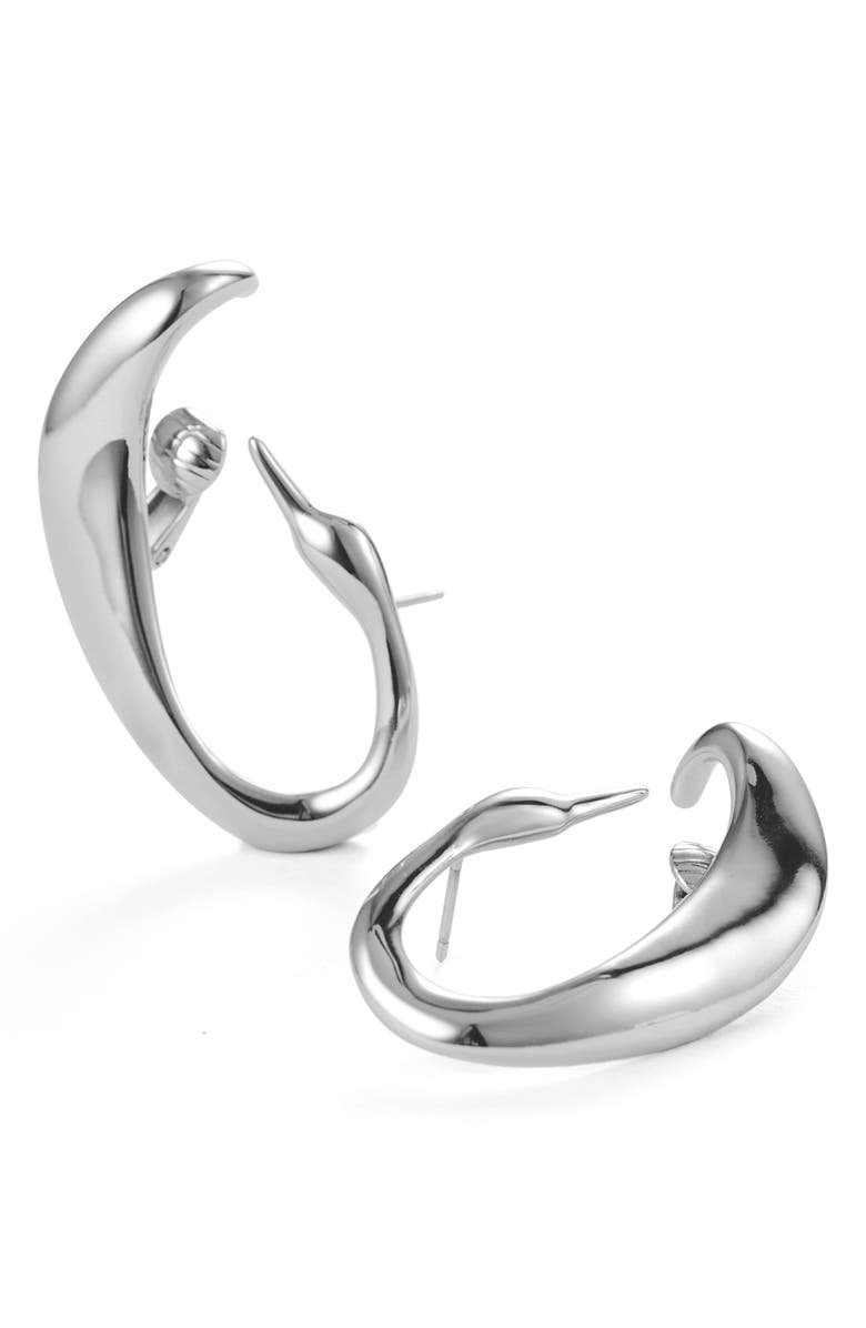 JENNY BIRD Egret Climber Earrings, Main, color, 