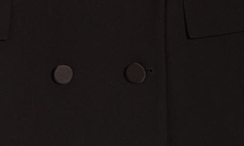 L'agence Jayda Relaxed Double-breasted Blazer In Black