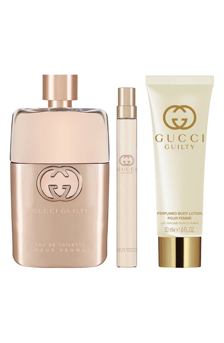 Gucci Guilty Eau de Toilette 3-Piece Gift Set $194 Value, Alternate, color,