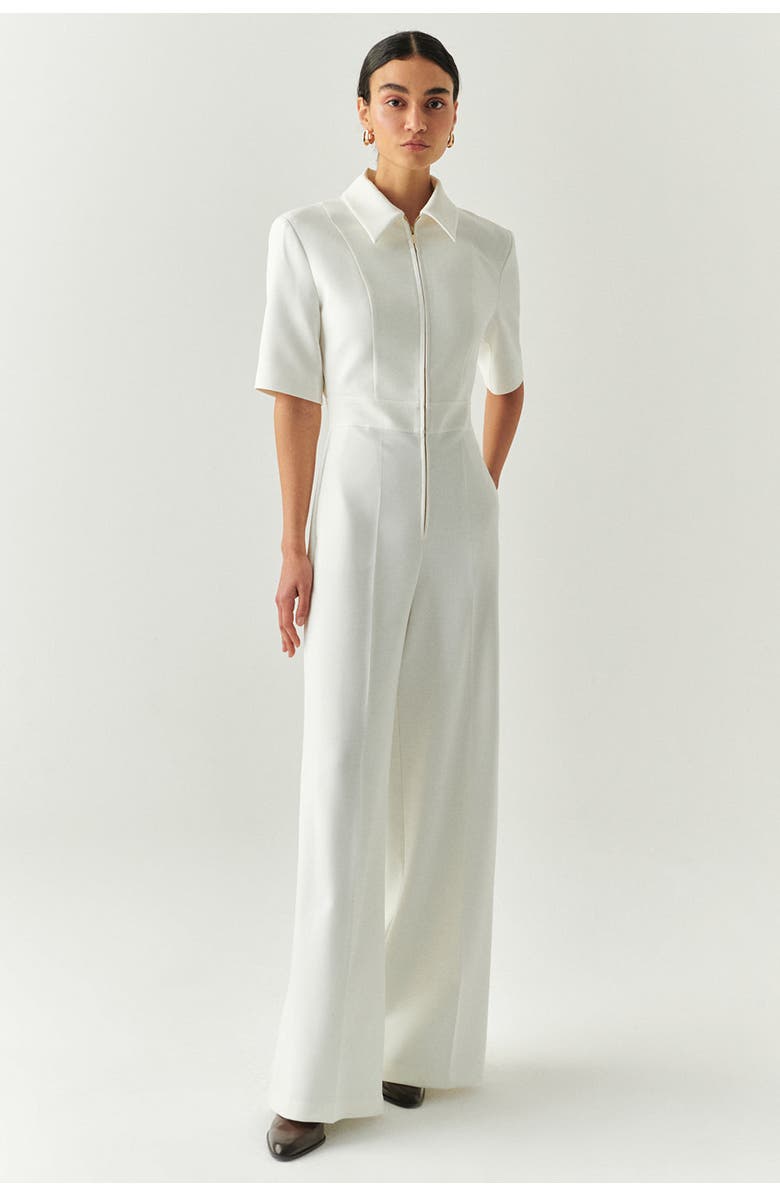 Exquise Valery Jumpsuit, Main, color, White