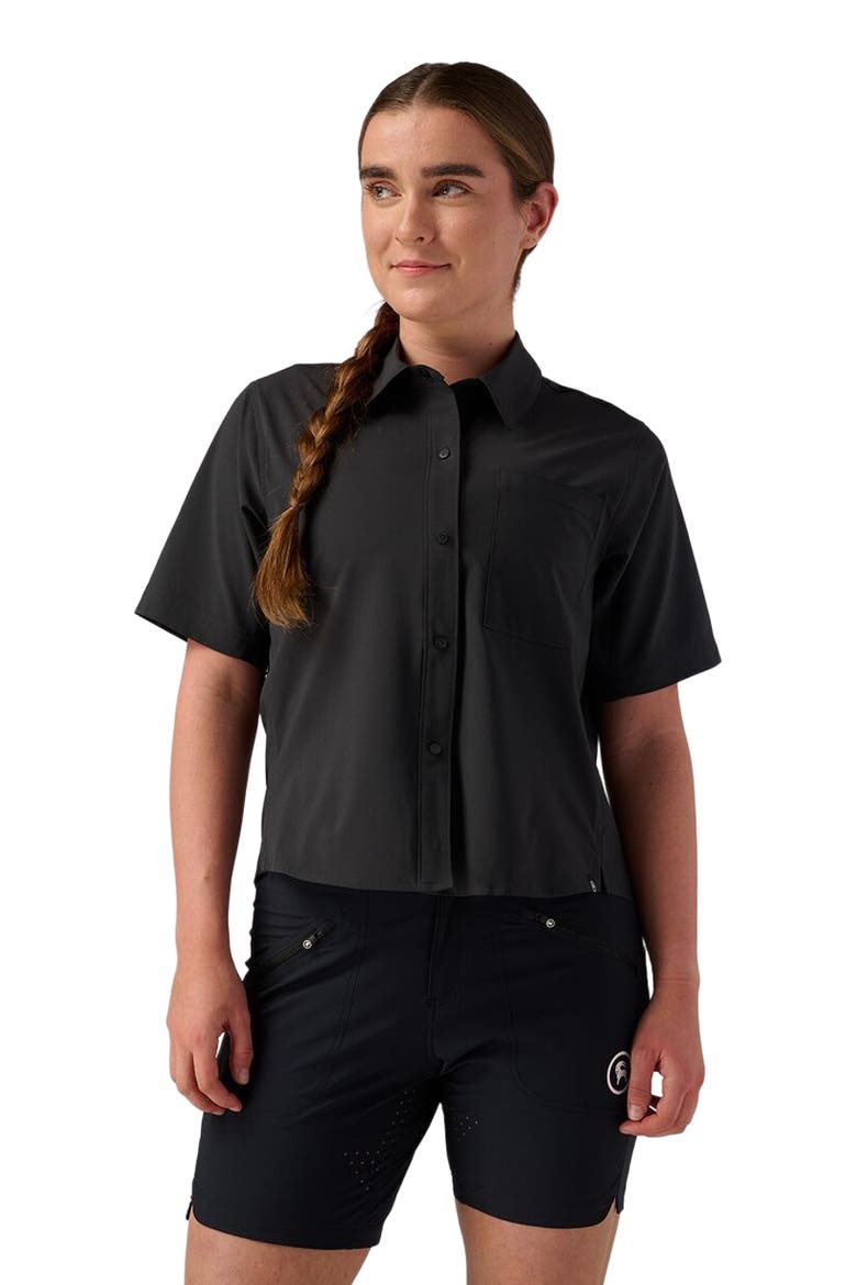Slickrock Short-Sleeve Button-Up Jersey - Women's, Main, color, Black
