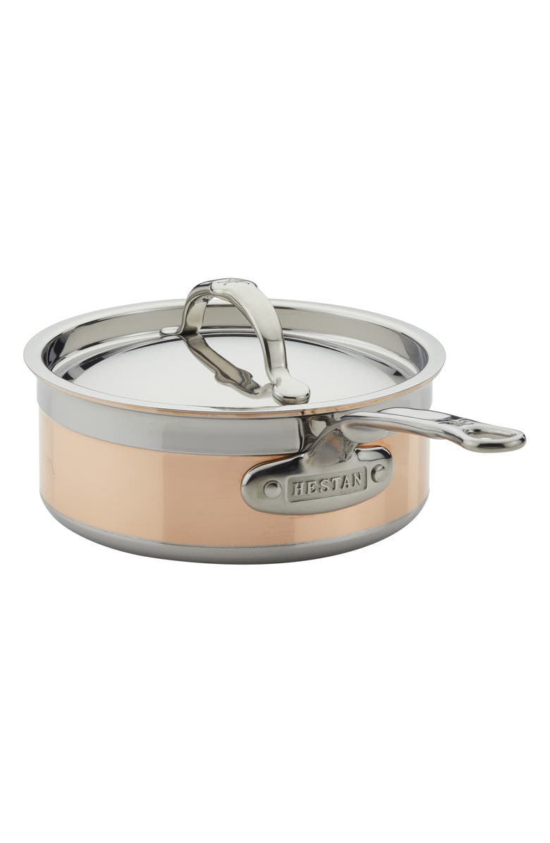 Hestan CopperBond Saucepan with Lid, Alternate, color, 