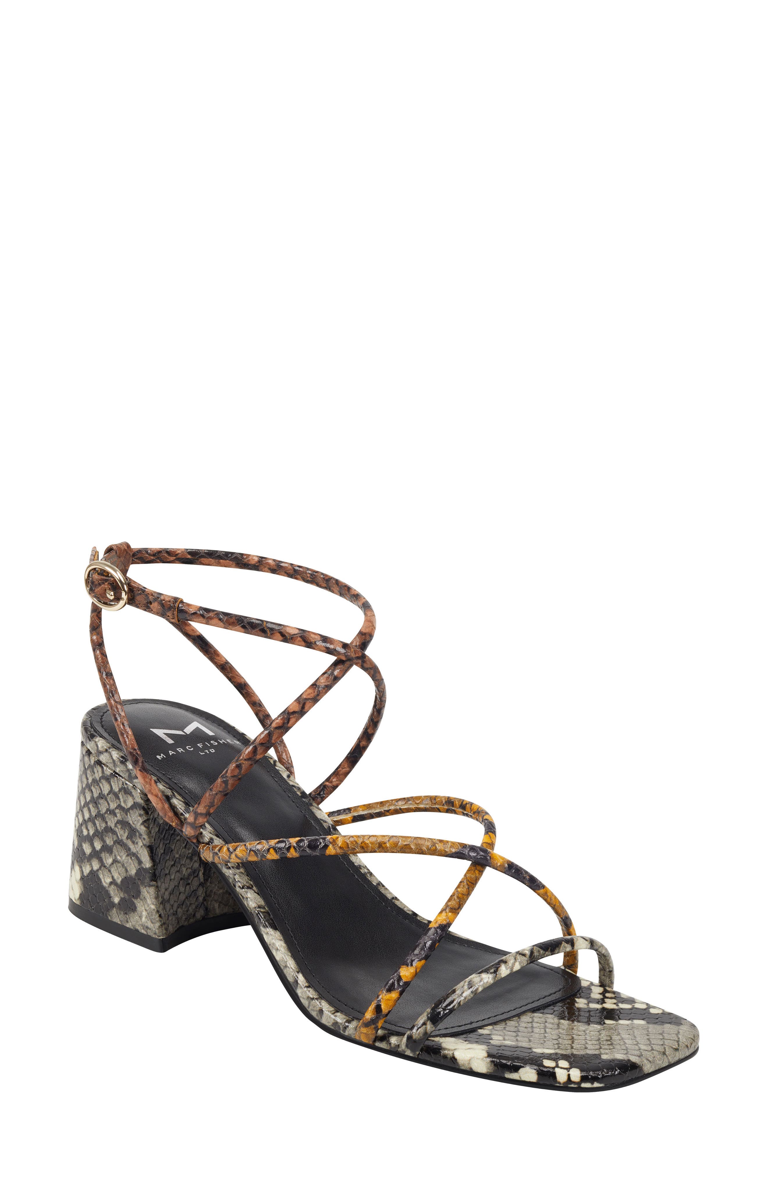 Nakita Sandal, Main, color, YELLOW SNAKE PRINT