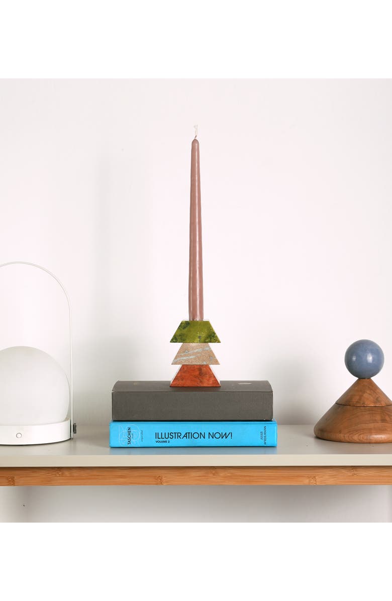 DAR PROYECTOS Stackable Candelabra / Triangle Puzzle, Alternate, color, Multi