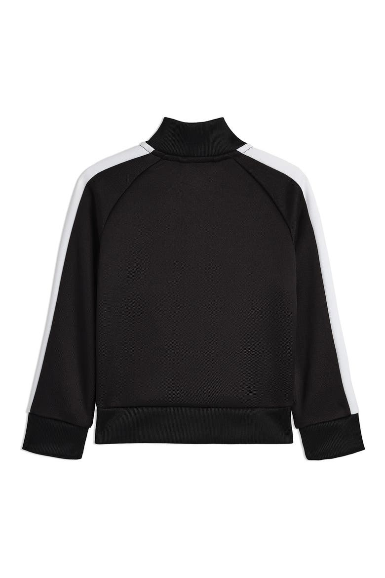 Kids' T7 Foundations Piqué Track Jacket, Alternate, color, BLACK
