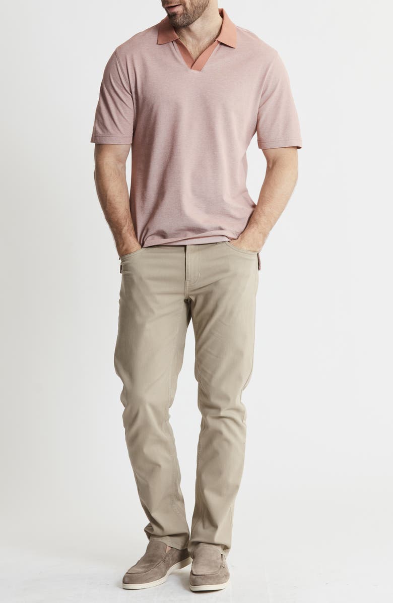 JACHS South Hampton Johnny Collar Polo, Alternate, color, Light Red