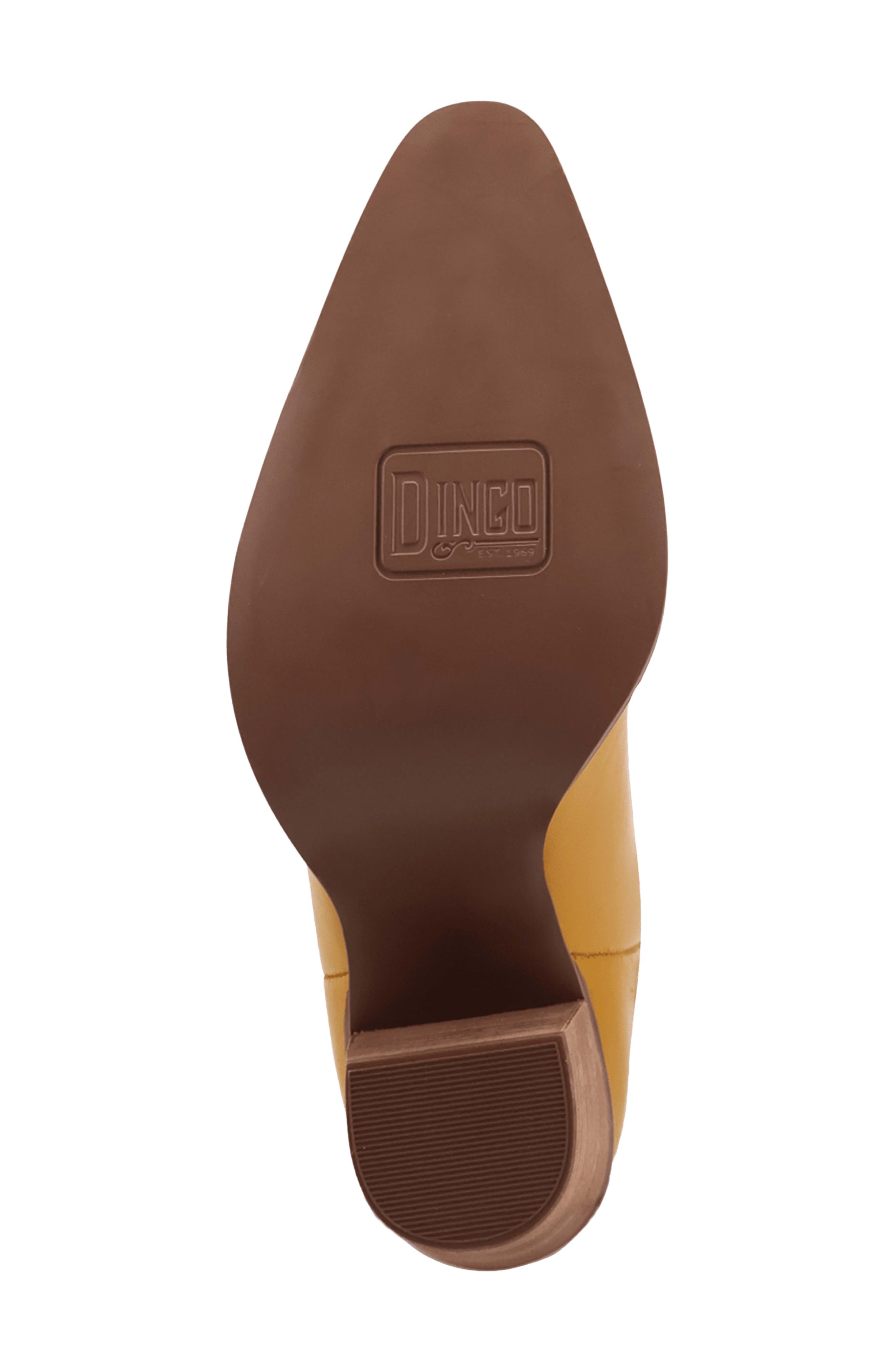 Miss Daisy Knee High Western Boot, Alternate, color, MARIGOLD