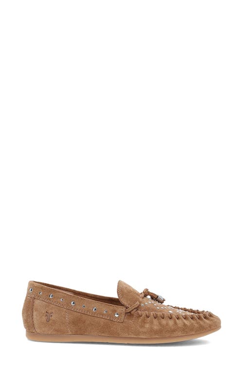 Frye Naya Stud Loafer In Brown