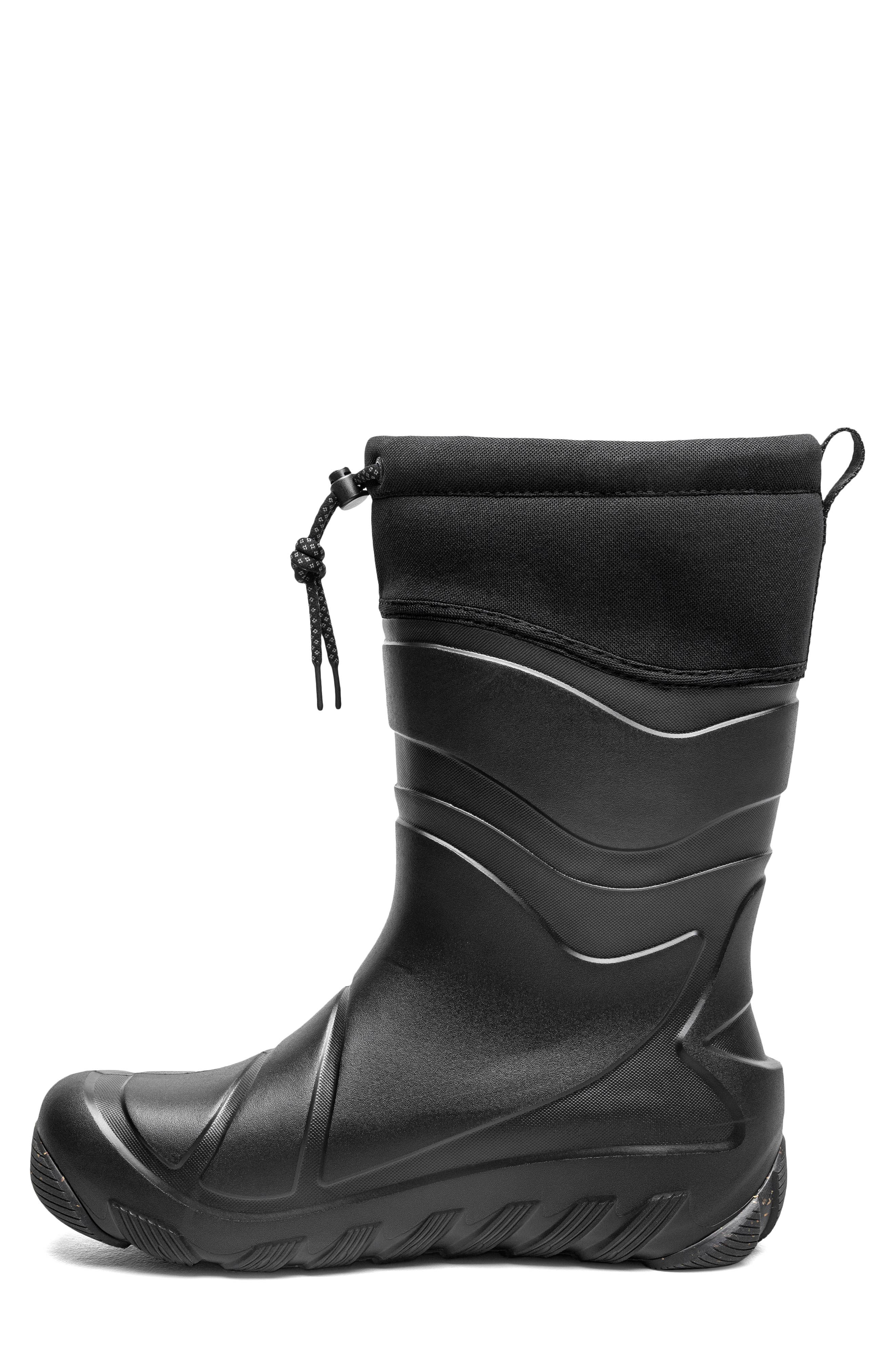 Boga Tall Rain Boot, Alternate, color, BLACK