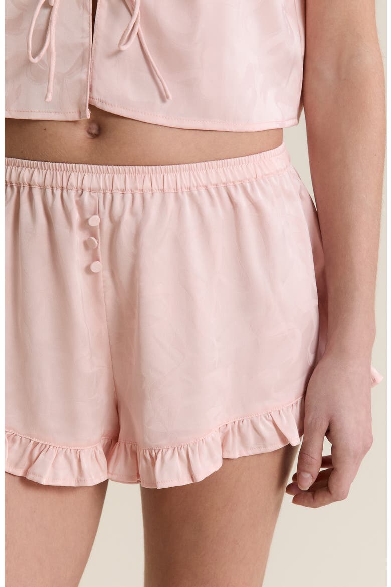 Spiree Sleep Shorts, Alternate, color, FOND ROSE