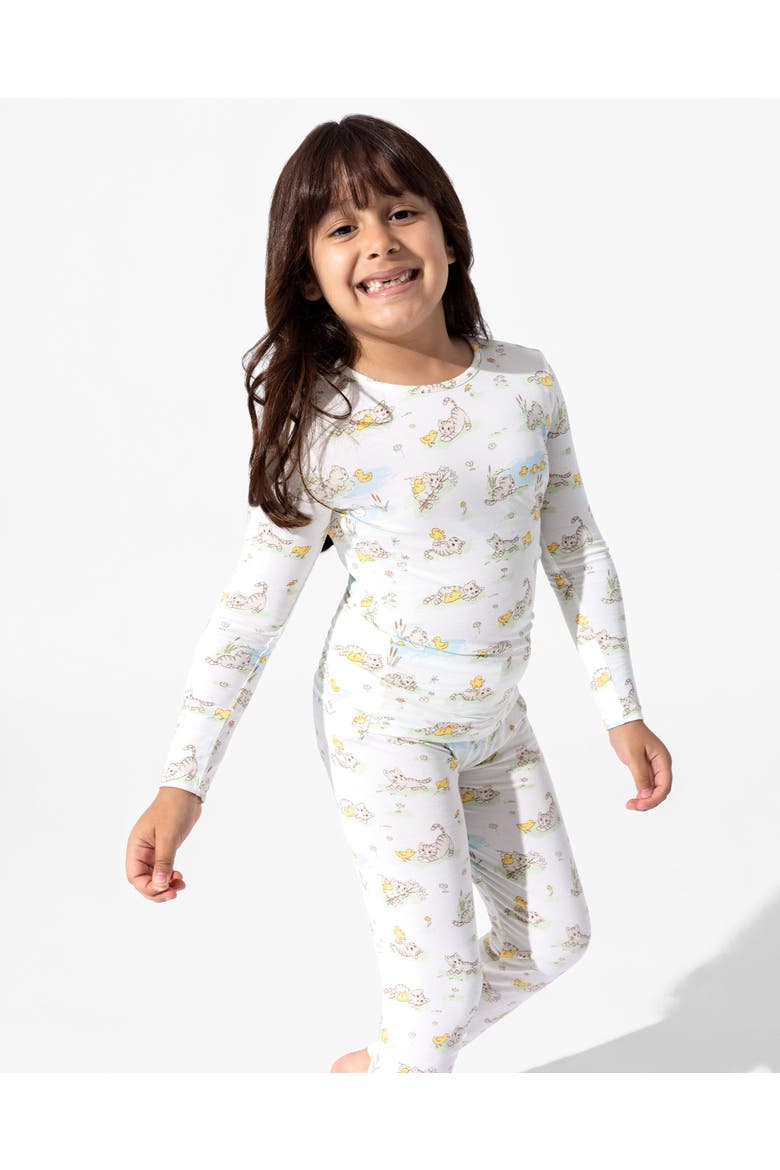 Kids' Tiny Tails Tales Set of 2 Piece Pajamas, Alternate, color, Tiny Tails Tales