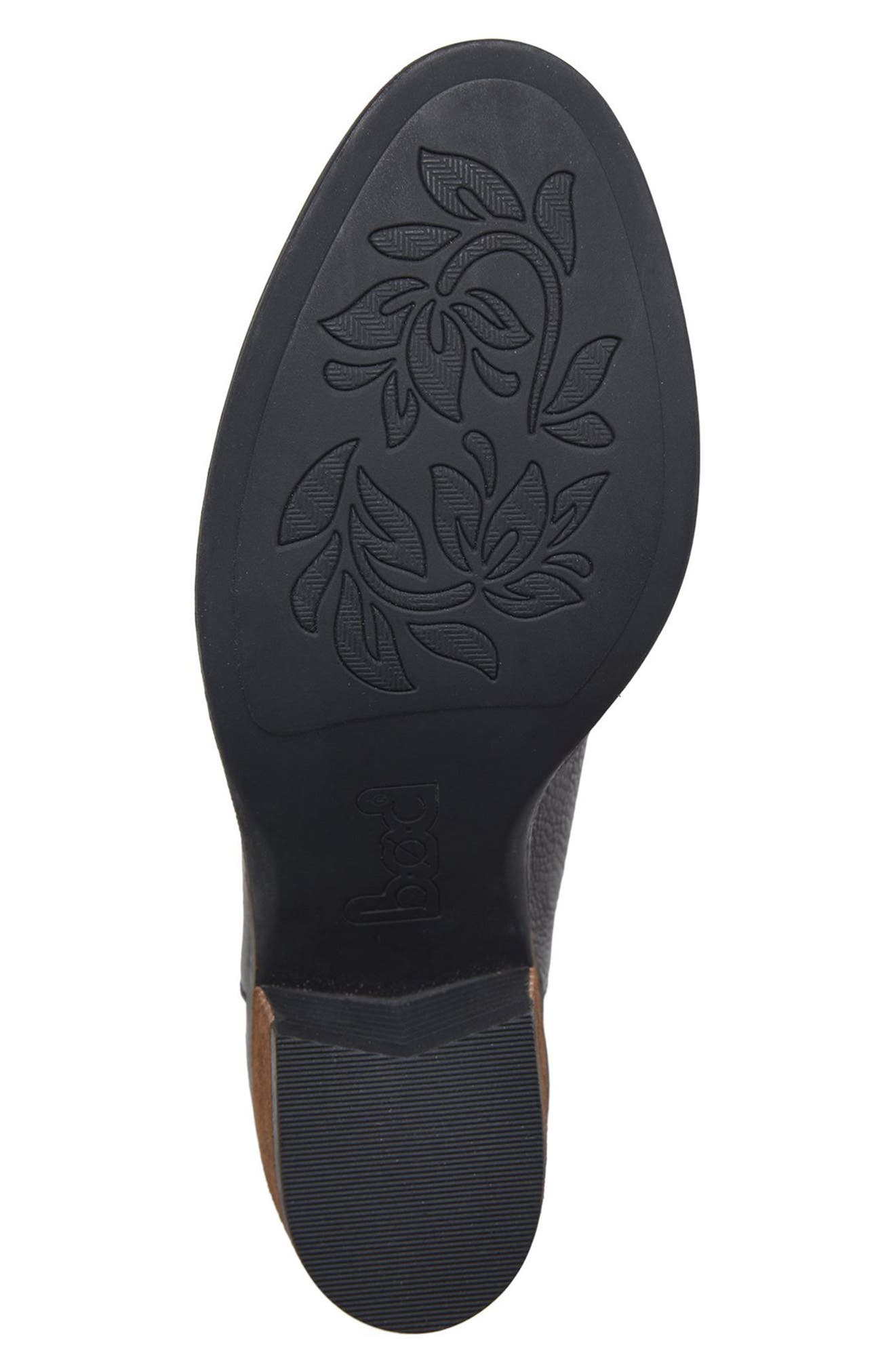 B O C BY BØRN B O C by Born Lucy Notched Topline Block Heel Bootie, Alternate, color, Black