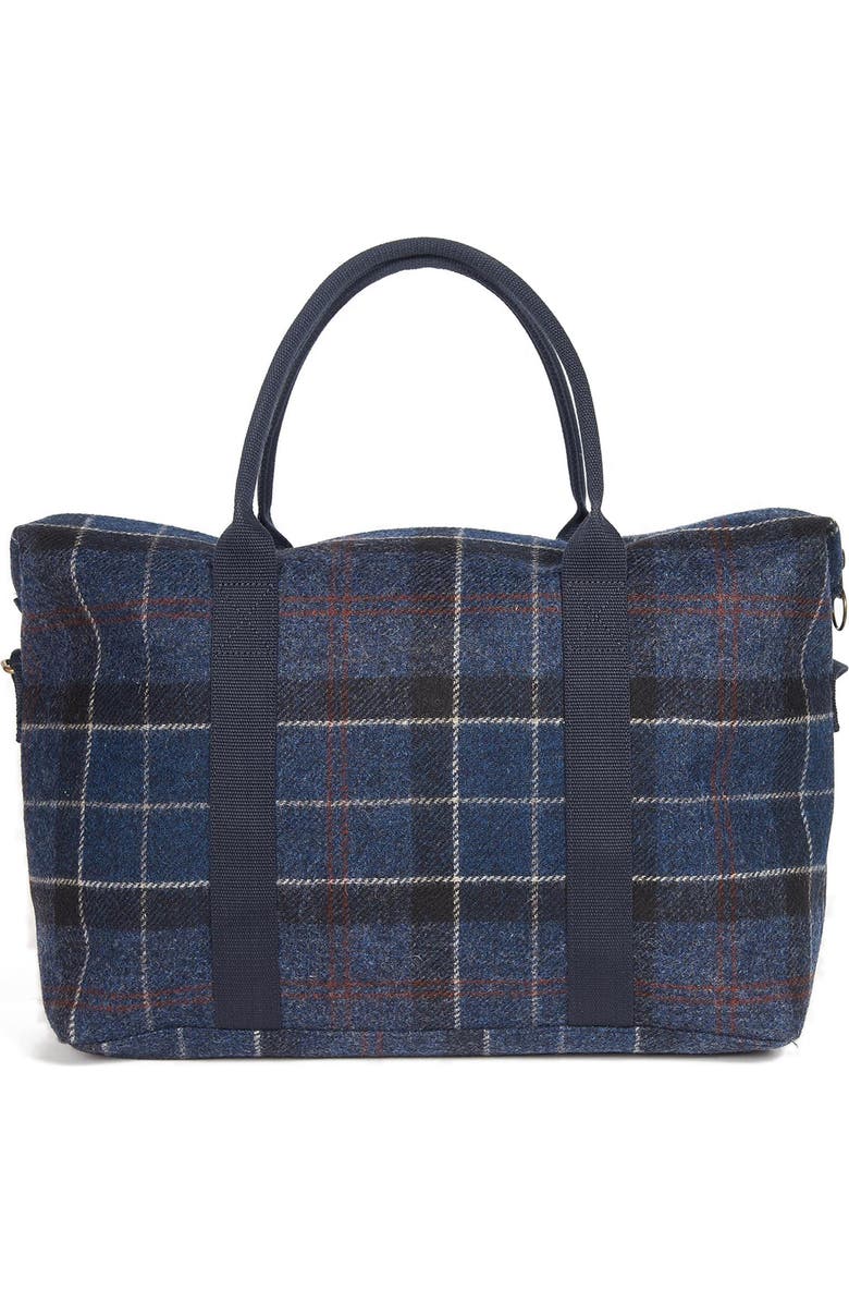 Barbour Tevoit Tartan Wool Holdall, Alternate, color,
