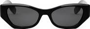 DIOR Lady 95.22 B1I 53mm Butterfly Sunglasses