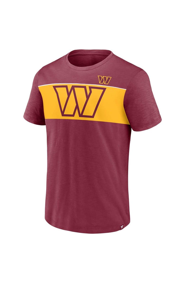 FANATICS Men's Fanatics Branded Burgundy Washington Commanders Ultra T-Shirt, Alternate, color, Burgundy