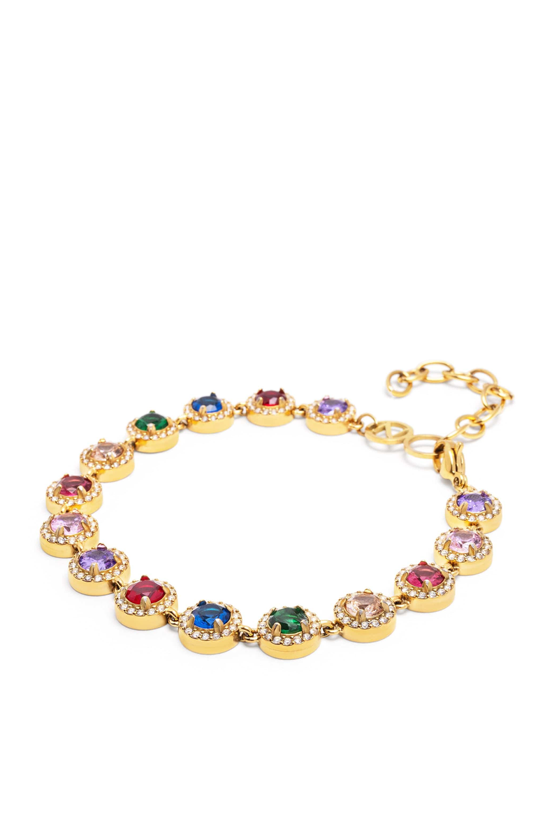 Multicolored CZ Tennis Bracelet, Main, color, Multicolored