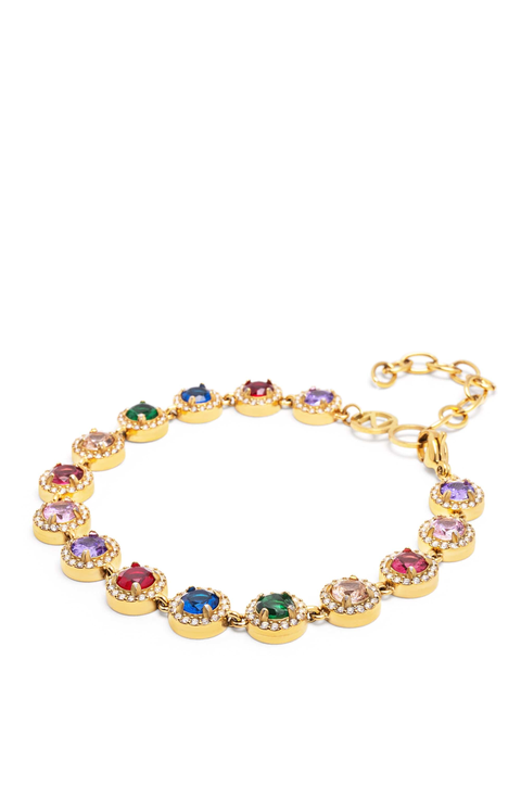 Multicolored CZ Tennis Bracelet