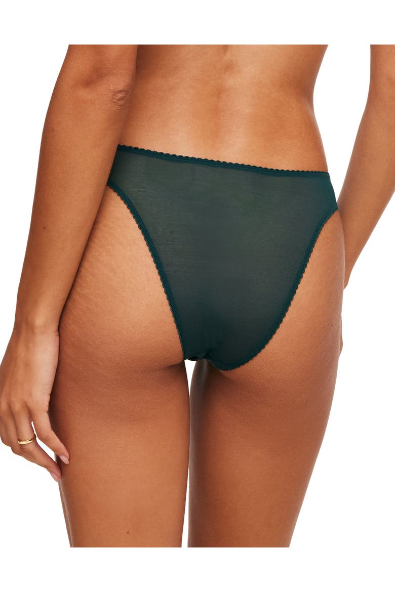 Luiza Brazilian Panties, Alternate, color, Dark green