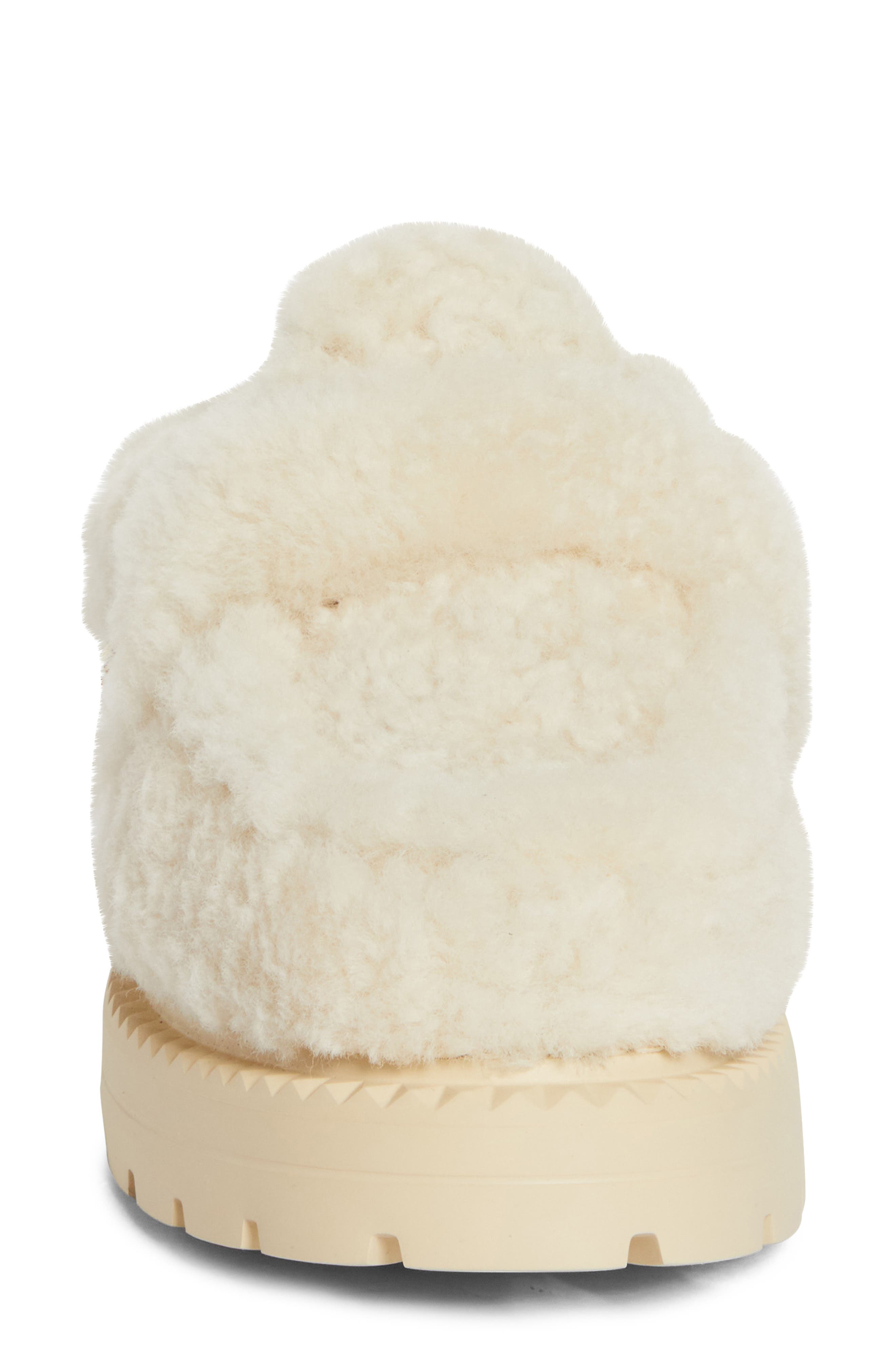 Jimmy Choo Shea Genuine Shearling Loafer Mule, Alternate, color, 