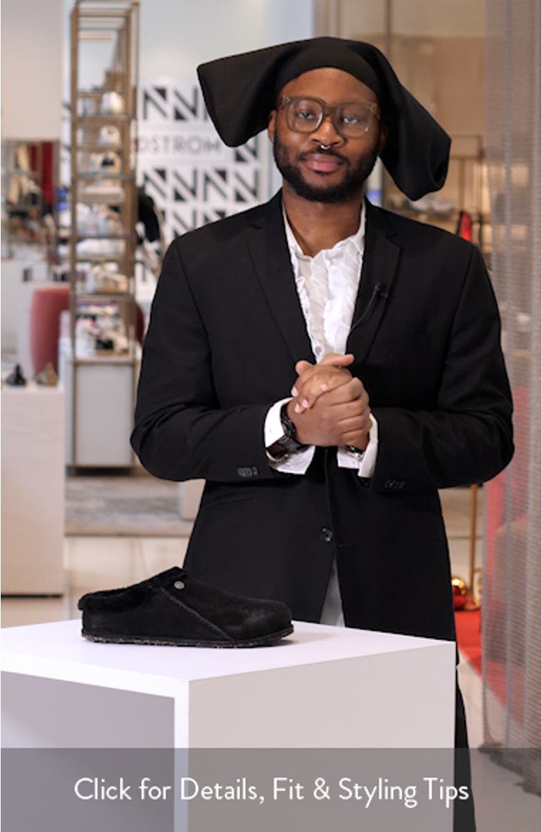 Zermatt Genuine Shearling Lined Slipper, sales video thumbnail